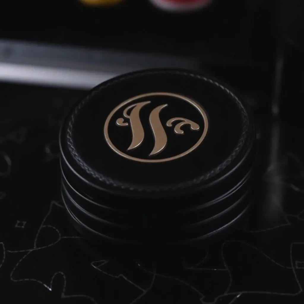 Leather Coaster Set